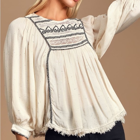 BÖHME Embroidered Blouse - Picture 1 of 4